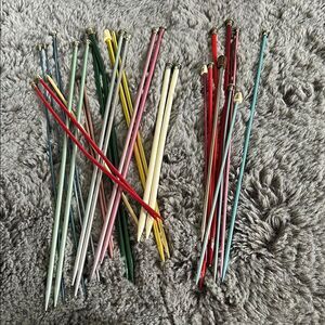 Vintage Knitting Needles Sets